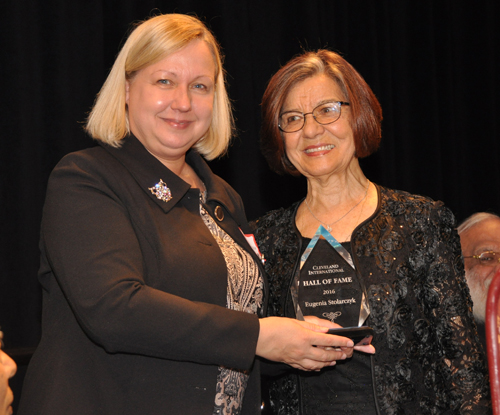 Polish Consul General Urszula Gacek and Eugenia Stolarczyk