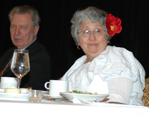 Judge Ralph Perk Jr. and Sister Alicia Alvarado