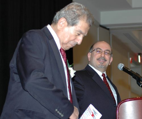 Abdullah (Abby) Mina inducted into the 2018 class of the Cleveland International Hall of Fame by his son Michael Mina.