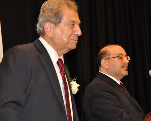 Abdullah (Abby) Mina inducted into the 2018 class of the Cleveland International Hall of Fame by his son Michael Mina.