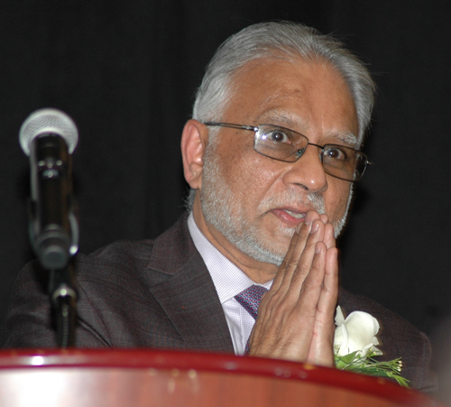 Dr. Ahtul C. Mehta acceptance speech at the Cleveland International Hall of Fame