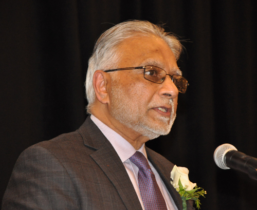 Dr. Ahtul C. Mehta acceptance speech at the Cleveland International Hall of Fame