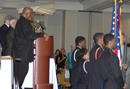 National Anthem at Cleveland International Hall of Fame induction ceremony
