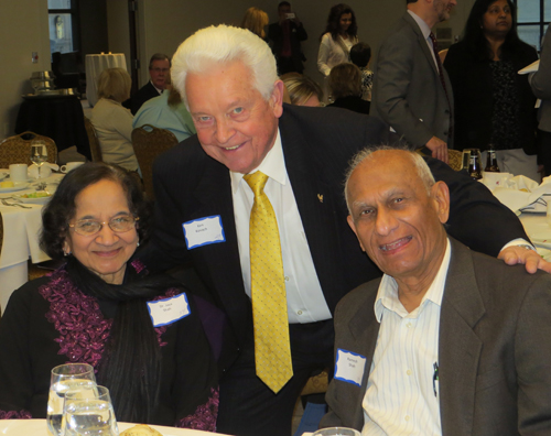Jaya and Ramesh Shah with Ken Kovach