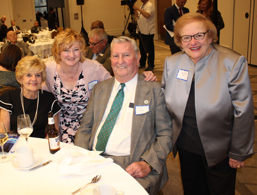 Linea Meaney, Shannon Corcoran, Bill Carney and Mary Rose Oakar
