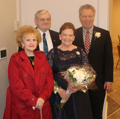 4 Hall of Famers: Irene Morrow, Gerry Quinn, Ralph Perk Jr. and Sheila Murphy Crawford