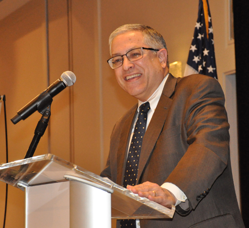 Cuyahoga County Executive Armond Budish inducted Akram Boutros MD, the President and CEO of MetroHealth, the public health system in Cleveland, into the Cleveland International Hall of Fame. 