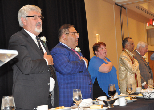 National Anthem at the Cleveland International Hall of Fame induction ceremony