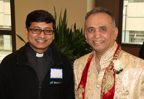 Father Kiran and Sree Sreenath