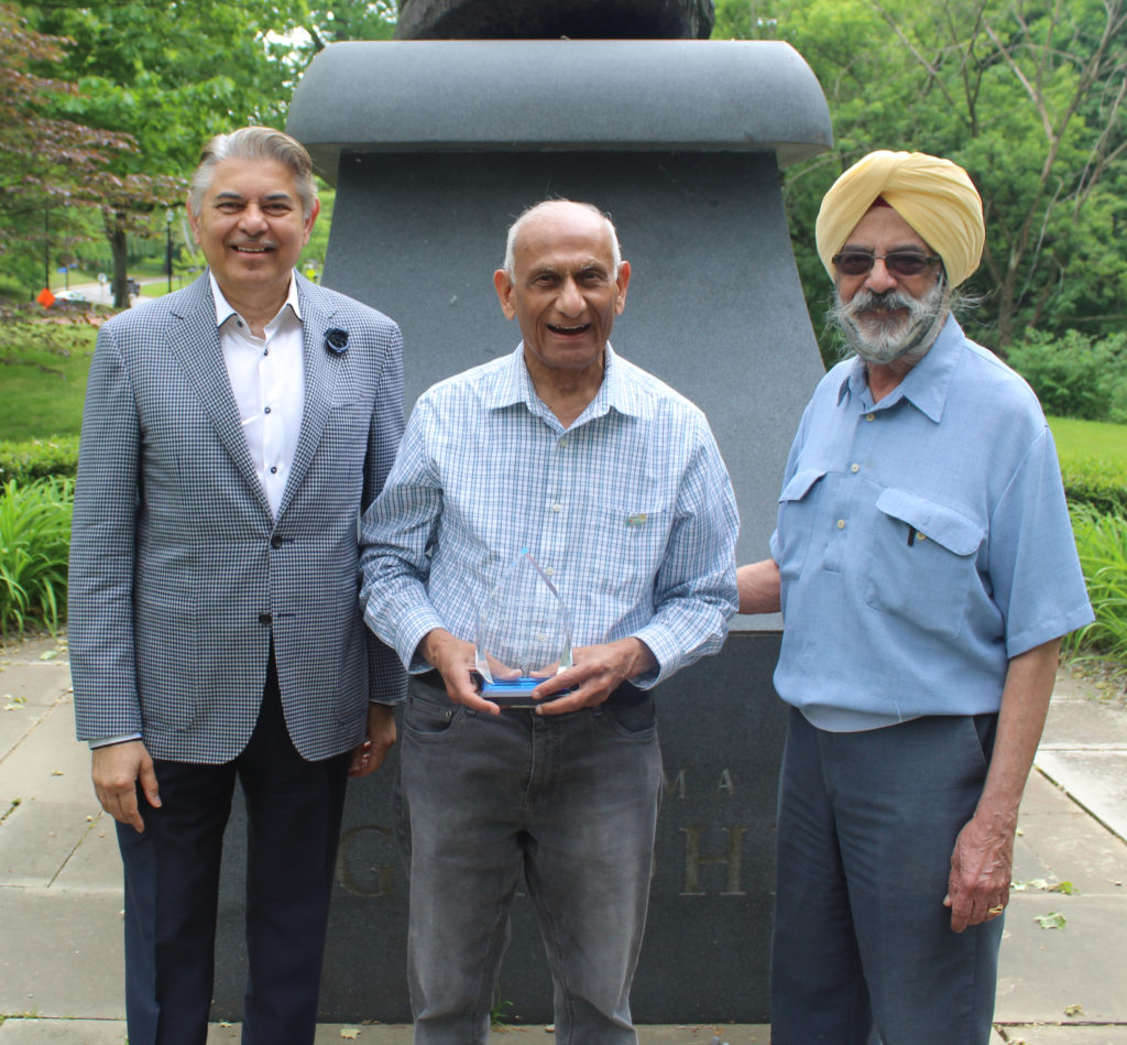 Sudarshan Sathe, Ramesh Shah and Paramjit Singh